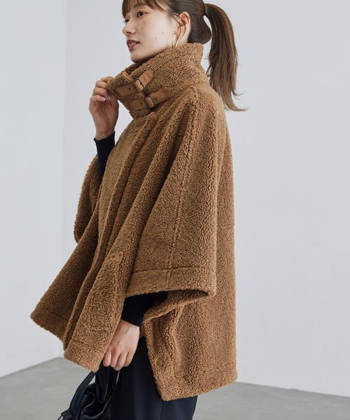 FRAMeWORK ボアポンチョCT FRAMeWORK（フレームワーク）の「ボアポンチョコート（ブルゾン