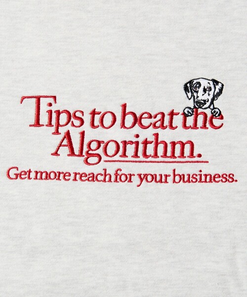 FREAK'S STORE（フリークスストア）の「限定展開 ビッグシルエット ドッグ 刺繍 スウェット / クルーネック / アニマル（スウェット・メンズ・ネイビー/ブラック/グリーン/グレー・MEDIUM/SMALL/LARGE）」の6枚目の写真