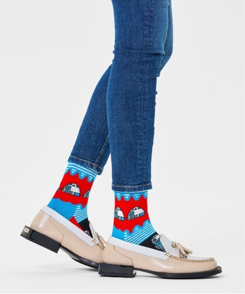 Happy Socks(ハッピーソックス)の「■Happy Socks × Star Wars■ Limited sock(ソックス/靴下・メンズ・ホワイト/レッド/ライトグリーン/ネイビー/イエロー/ブルー/ブラック系その他/ブラック・SMALL/MEDIUM)」の11枚目の写真