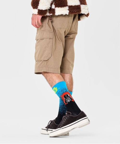 Happy Socks(ハッピーソックス)の「■Happy Socks × Star Wars■ Limited sock(ソックス/靴下・メンズ・ホワイト/レッド/ライトグリーン/ネイビー/イエロー/ブルー/ブラック系その他/ブラック・SMALL/MEDIUM)」の20枚目の写真