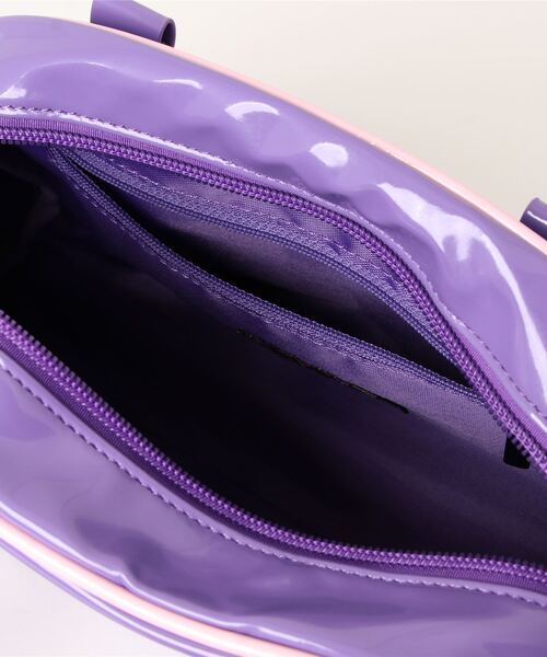 ANAP(アナップ)の「【エルフ荒川×ANAP】コラボ2WAYミニボストンバッグ(ボストンバッグ・レディース・ブラック/パープル/ピンク・FREE)」の11枚目の写真