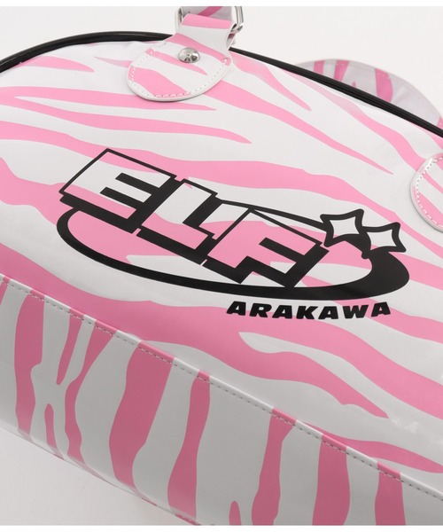 ANAP(アナップ)の「【エルフ荒川×ANAP】コラボ2WAYミニボストンバッグ(ボストンバッグ・レディース・ブラック/パープル/ピンク・FREE)」の4枚目の写真