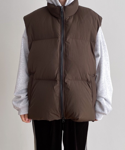 canal jean】ダウンベスト ネイビー canal jean】ダウンベスト ネイビー