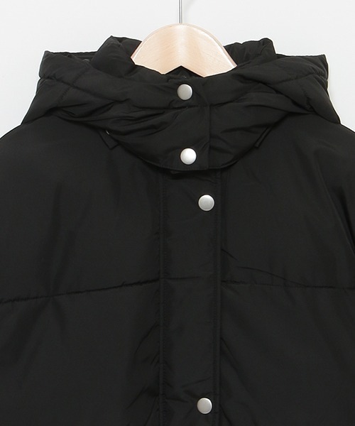 LOVETOXIC(ラブトキシック)の「ミドル丈中綿ブルゾン(ブルゾン・キッズ・ブラック/オフホワイト・M/S/L)」の8枚目の写真