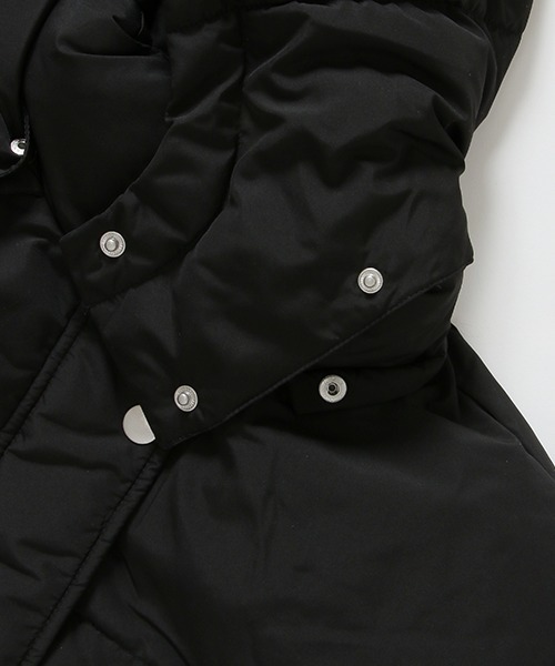 LOVETOXIC(ラブトキシック)の「ミドル丈中綿ブルゾン(ブルゾン・キッズ・ブラック/オフホワイト・M/S/L)」の9枚目の写真