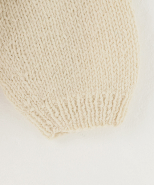 MacMahon アイボリーニット MacMahonニット | クルーネック - KNOCK OUT 247