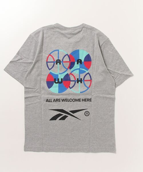 Reebok(リーボック)の「シティ リーグ ショートスリーブ Tシャツ / BB CITY LEAGUE SS T(Tシャツ/カットソー・メンズ・ブラック/ヘザーグレー・X-SMALL/LARGE/MEDIUM/SMALL/XX-LARGE/X-LARGE)」の15枚目の写真