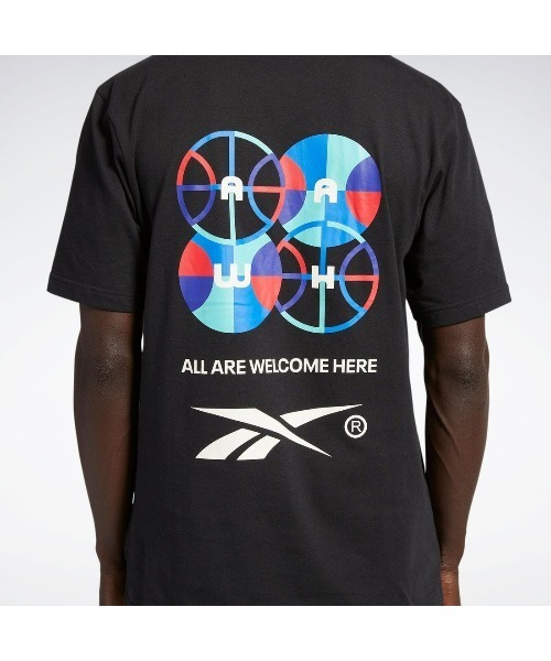 Reebok(リーボック)の「シティ リーグ ショートスリーブ Tシャツ / BB CITY LEAGUE SS T(Tシャツ/カットソー・メンズ・ブラック/ヘザーグレー・X-SMALL/LARGE/MEDIUM/SMALL/XX-LARGE/X-LARGE)」の10枚目の写真