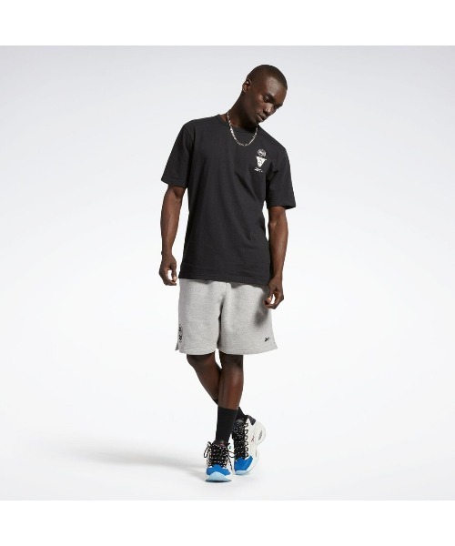 Reebok(リーボック)の「シティ リーグ ショートスリーブ Tシャツ / BB CITY LEAGUE SS T(Tシャツ/カットソー・メンズ・ブラック/ヘザーグレー・X-SMALL/LARGE/MEDIUM/SMALL/XX-LARGE/X-LARGE)」の11枚目の写真