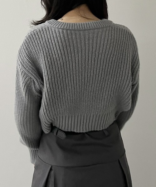 Reurie'（レウリィ）の「【ZOZO限定】ショートジップカーディガン