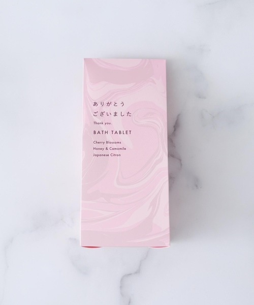 BIRTHDAY BAR（バースデイバー）の「Marble ご挨拶薬用入浴剤（入浴剤・バスケア・レディース・ピンク/グレー/ブルー/イエロー・フリー）」の7枚目の写真