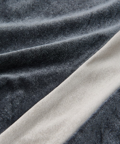 un dix cors（アンディコール）の「ライン入りベロアイージーパンツ（スウェットパンツ・レディース・グレー/チャコールグレー・FREE）」の16枚目の写真