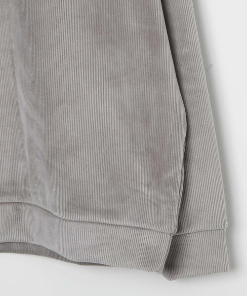 LUCY(ルーシー)の「LUCY/ボンディングカットコールプルオーバー(スウェット・メンズ・ベージュ/ダークグレー・MEDIUM/LARGE)」の11枚目の写真