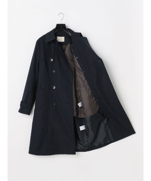 Perfect Suit FActory(パーフェクトスーツファクトリー)の「ツイルストレッチライナー付トレンチコート(トレンチコート・レディース・ベージュ/ネイビー・13号/7号/9号/11号/5号/15号)」の18枚目の写真
