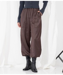 Settimissimo | サテン ポケット付き アラジンパンツ カーゴパンツ(カーゴパンツ)