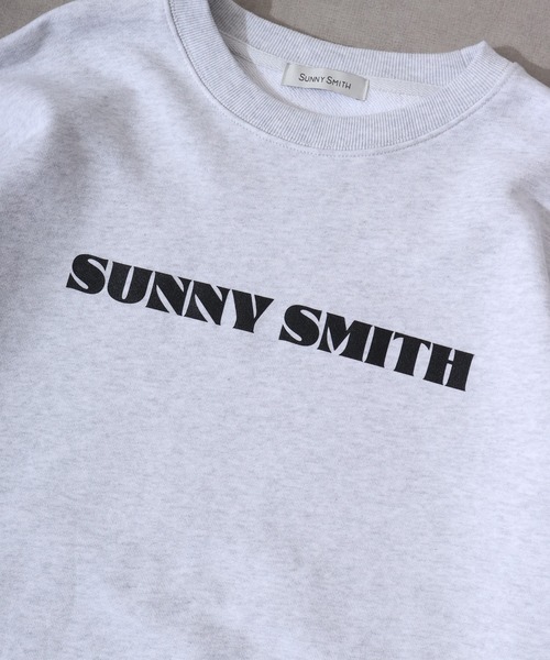 Sunny Smith(サニースミス)の「Sunny smith ヘビーウェイトパームツリープリント裏毛トレーナー(スウェット・メンズ・アッシュグレー/ブラック・LL/L)」の19枚目の写真