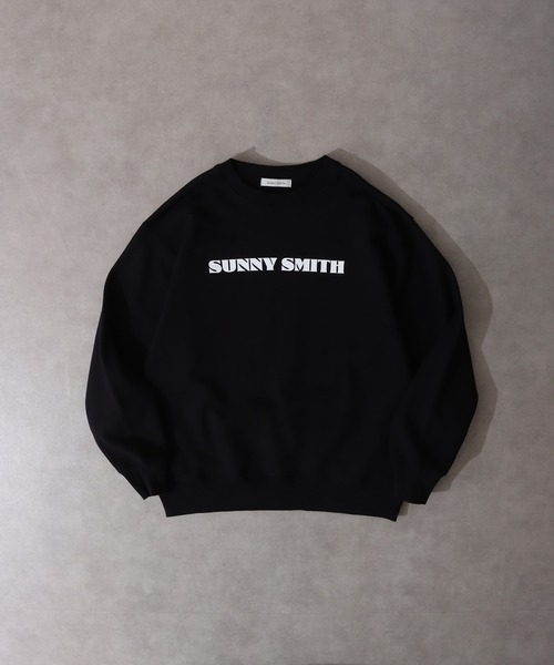 Sunny Smith(サニースミス)の「Sunny smith ヘビーウェイトパームツリープリント裏毛トレーナー(スウェット・メンズ・アッシュグレー/ブラック・LL/L)」の15枚目の写真