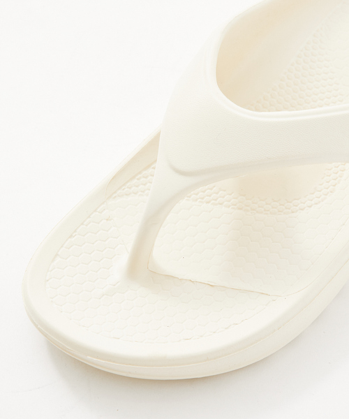 MEI（メイ）の「【MEI / メイ】リカバリー フリップサンダル（サンダル・メンズ・ホワイト/ブラック/モスグリーン・S/M/L）」の5枚目の写真