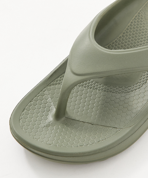 MEI（メイ）の「【MEI / メイ】リカバリー フリップサンダル（サンダル・メンズ・ホワイト/ブラック/モスグリーン・S/M/L）」の9枚目の写真