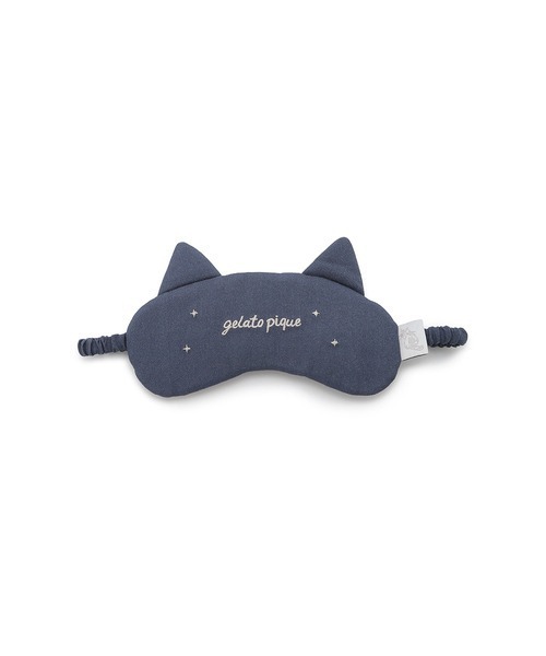 gelato pique（ジェラートピケ）の「【CAT DAY】キャットアイマスク（その他ルームウェア・レディース・ネイビー・FREE）」の2枚目の写真