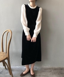 CHUN CHUN NOTES（チュンチュンノーツ）の「ドッキングロングワンピース（ワンピース）」