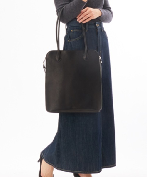 TIDEWAY(タイドウェイ)の「Niks WORK TOTE(トートバッグ・レディース・チャコールグレー/ブラック/ブラウン/グリーン・FREE)」の10枚目の写真