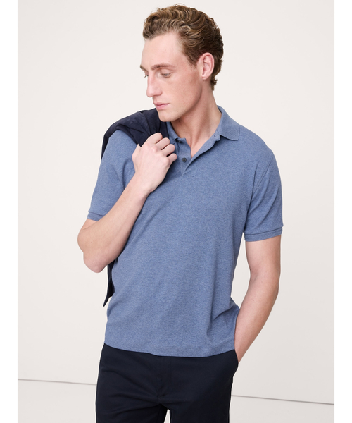 Banana Republic（バナナリパブリック）の「Luxury-Touch ポロシャツ（ポロシャツ・メンズ・ネイビー/キャメル/ホワイト/ブラック/チャコールグレー/レッド系その他/ブラウン/グリーン/グリーン系その他/カーキ/ブルー/ピンク/グリーン系その他2・L/M/S/XL）」の10枚目の写真