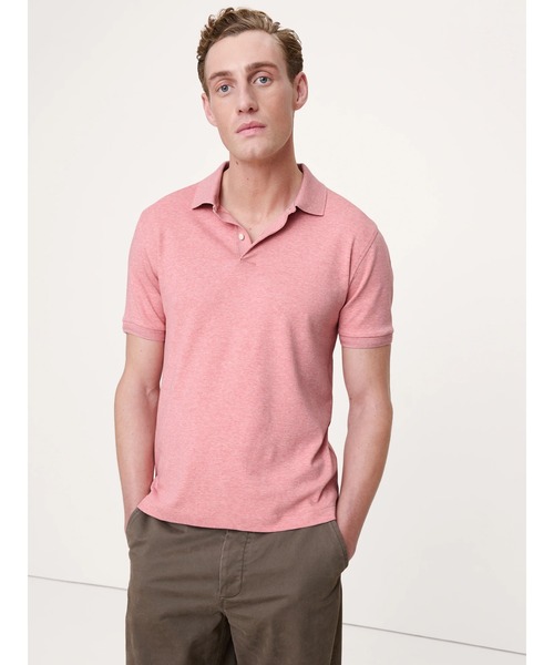 Banana Republic（バナナリパブリック）の「Luxury-Touch ポロシャツ（ポロシャツ・メンズ・ネイビー/キャメル/ホワイト/ブラック/チャコールグレー/レッド系その他/ブラウン/グリーン/グリーン系その他/カーキ/ブルー/ピンク/グリーン系その他2・L/M/S/XL）」の12枚目の写真