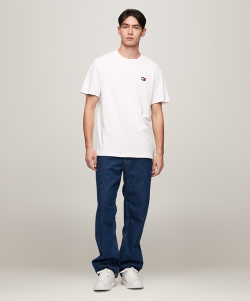 tommy jeans（トミー ジーンズ）の「【オンライン限定】レギュラーバッジTシャツ（Tシャツ/カットソー・メンズ・ホワイト/ブラック/ネイビー/アイボリー・SMALL/MEDIUM/LARGE/X-LARGE/X-SMALL）」の19枚目の写真