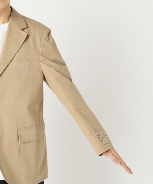 417 EDIFICE（フォーワンセブンエディフィス）の「【MOONLIGHT CLOTHING】CHINO JACKET（テーラードジャケット・メンズ・ベージュ・36/38/40/42）」の11枚目の写真