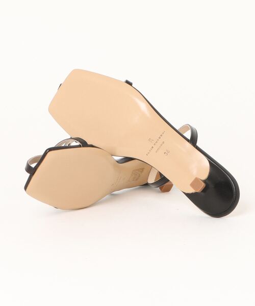 FABIO RUSCONI(ファビオルスコーニ)の「【FABIO RUSCONI/ファビオルスコーニ】スクエアトゥサンダル(サンダル・レディース・ブラック/シルバー・36/37/38/39)」の4枚目の写真