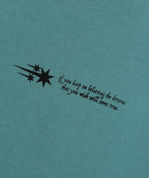 NICE GHOST CLUB（ナイスゴーストクラブ）の「A'GEM/9 × .kom『NICE GHOST CLUB/ナイスゴーストクラブ』 RIB HOODIE/ボーンデザイン プルオーバーパーカー（パーカー・メンズ・ブルー/チャコールグレー・L/M）」の7枚目の写真