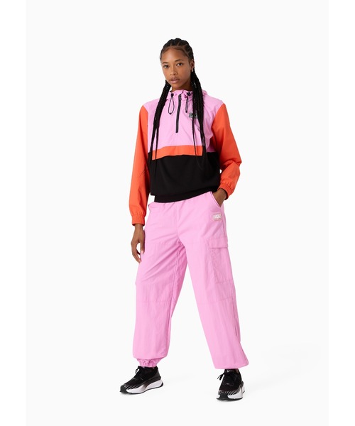 EMPORIO ARMANI EA7（エンポリオアルマーニイーエーセブン）の「【エンポリオ アルマーニ EA7】Contemporary Sport カーゴパンツ ナイロン（カーゴパンツ・レディース・ブラック/ピンク・LARGE/MEDIUM/SMALL/X-SMALL）」の4枚目の写真