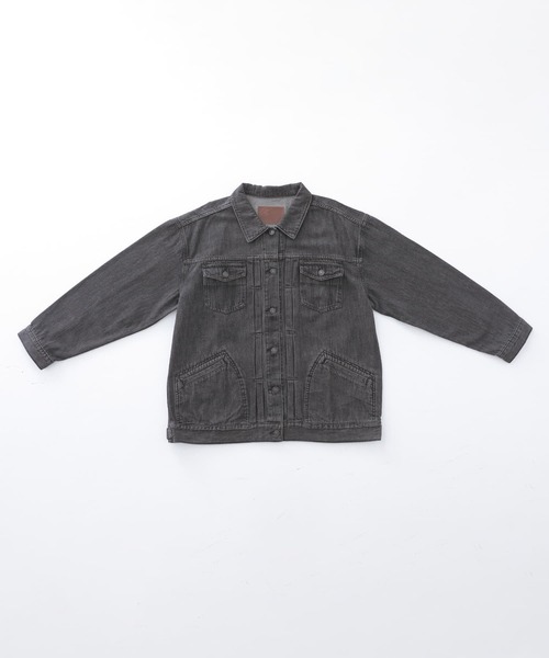 n'OrLABEL（ノアールレーベル）の「『軽量デニムジャケット』（デニムジャケット・レディース・ブルー/ブラック・FREE）」の3枚目の写真