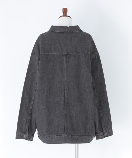 n'OrLABEL（ノアールレーベル）の「『軽量デニムジャケット』（デニムジャケット・レディース・ブルー/ブラック・FREE）」の6枚目の写真
