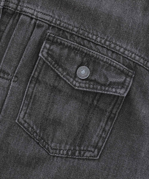 n'OrLABEL（ノアールレーベル）の「『軽量デニムジャケット』（デニムジャケット・レディース・ブルー/ブラック・FREE）」の7枚目の写真