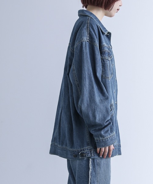 n'OrLABEL（ノアールレーベル）の「『軽量デニムジャケット』（デニムジャケット・レディース・ブルー/ブラック・FREE）」の15枚目の写真