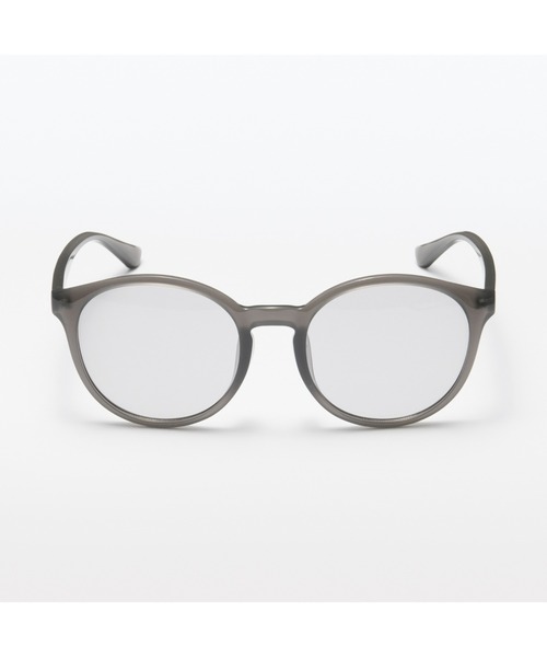 無印良品（ムジルシリョウヒン）の「ＵＶ４００カット　ラージボストン型サングラス（サングラス・レディース・ブラウン系3/グレー・FREE）」の3枚目の写真