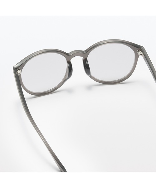 無印良品（ムジルシリョウヒン）の「ＵＶ４００カット　ラージボストン型サングラス（サングラス・レディース・ブラウン系3/グレー・FREE）」の7枚目の写真