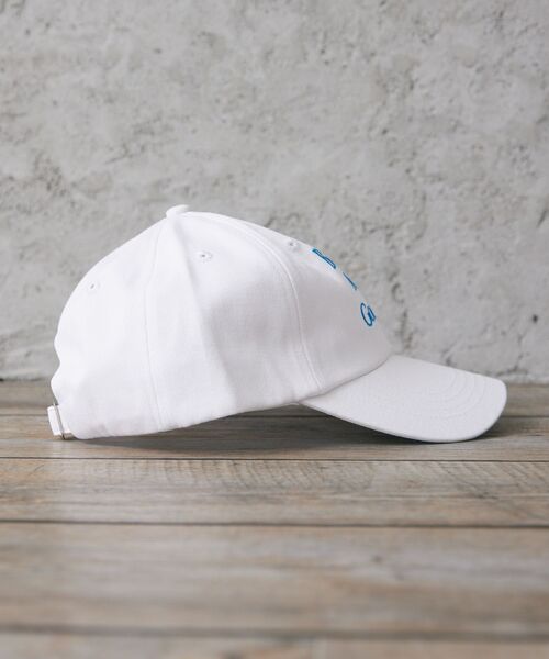 casita(RETRO GIRL)（カシータ）の「刺繍カラーキャップ（キャップ・レディース・ライトベージュ/ブラック/オフホワイト/ブルー・ONE SIZE）」の10枚目の写真