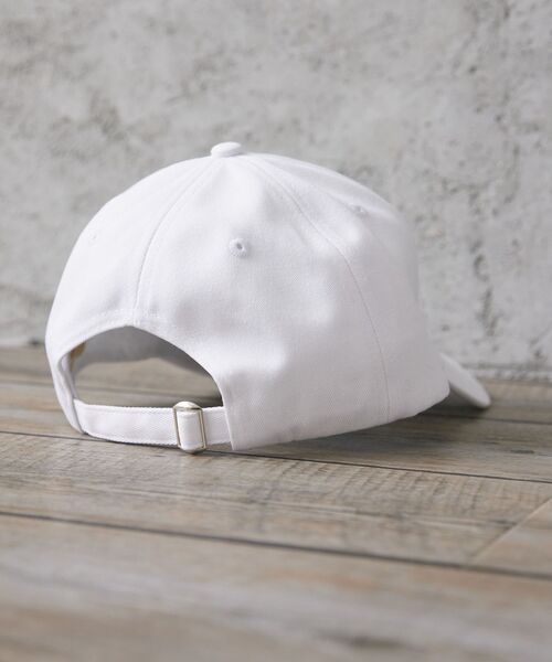 casita(RETRO GIRL)（カシータ）の「刺繍カラーキャップ（キャップ・レディース・ライトベージュ/ブラック/オフホワイト/ブルー・ONE SIZE）」の11枚目の写真