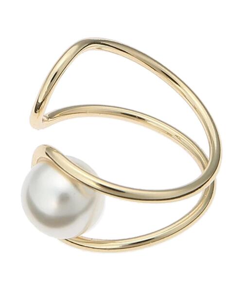 Green Parks(グリーンパークス)の「every walk.シンプルパールイヤカフ(イヤリング・レディース・ゴールド・FREE)」の3枚目の写真