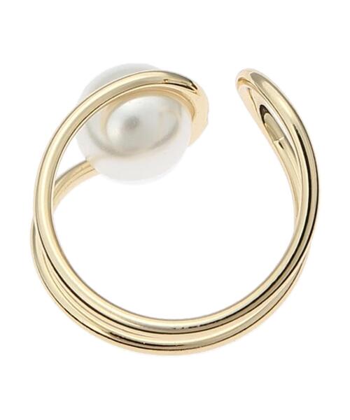 Green Parks(グリーンパークス)の「every walk.シンプルパールイヤカフ(イヤリング・レディース・ゴールド・FREE)」の4枚目の写真