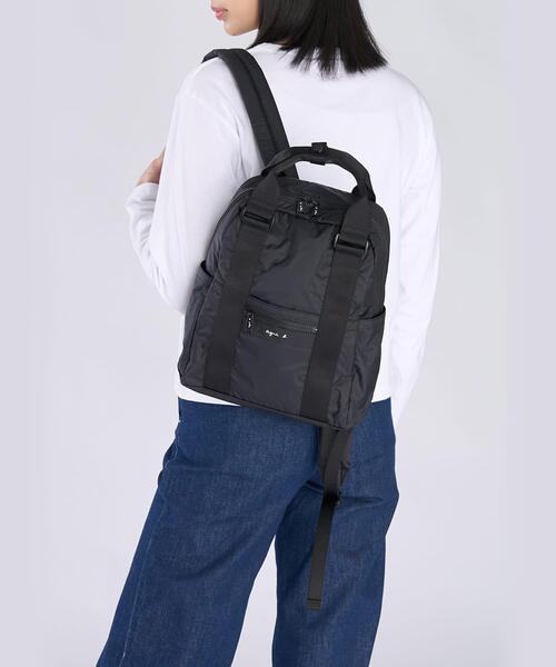 agnes b.（アニエスベー）の「バックパック QAT01－05（バックパック/リュック・レディース・ブラック・FREE）」の10枚目の写真
