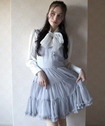 TITTY&CO. | チュールフリルキャミミニワンピース(ワンピース)