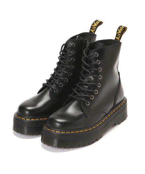 Dr. Martens(ドクターマーチン)の「Dr.Martens/ドクターマーチン/JADON 8EYE BOOTS/ジェイドン 8ホールブーツ ウィメンズ(ブーツ・レディース・ブラック・4)」の2枚目の写真