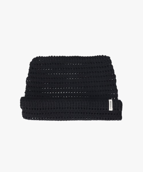 OVERRIDE(オーバーライド)の「OVERRIDE KNIT CROCHET CAT WATCH/猫耳ニット帽 / オーバーライド(ニットキャップ/ビーニー・レディース・ブラック/ブルー/ブラウン・57~59cm)」の10枚目の写真