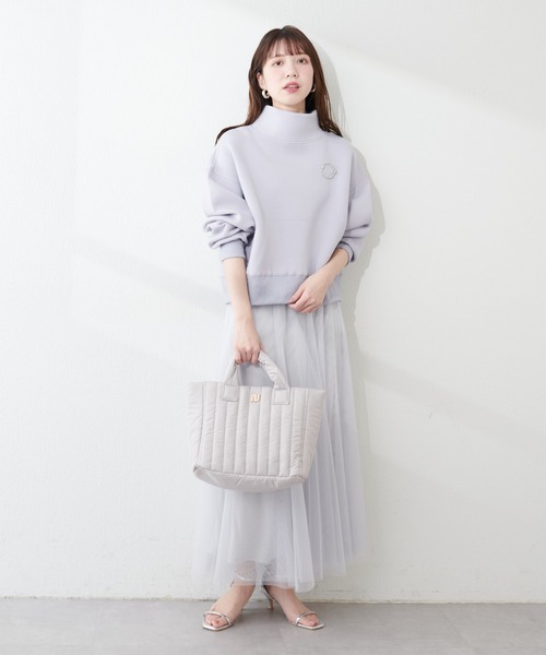 natural couture(ナチュラルクチュール)の「両ZIPダンボール2WAYブルゾン(ブルゾン・レディース・グレー/オフホワイト/スミクロ/グレイッシュベージュ・FREE)」の21枚目の写真