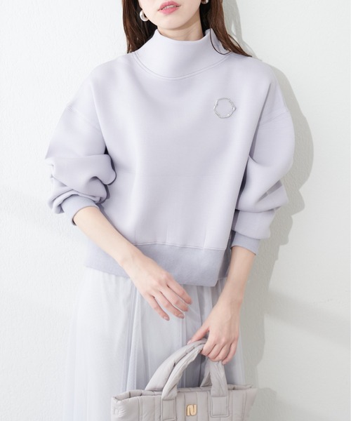 natural couture(ナチュラルクチュール)の「両ZIPダンボール2WAYブルゾン(ブルゾン・レディース・グレー/オフホワイト/スミクロ/グレイッシュベージュ・FREE)」の18枚目の写真