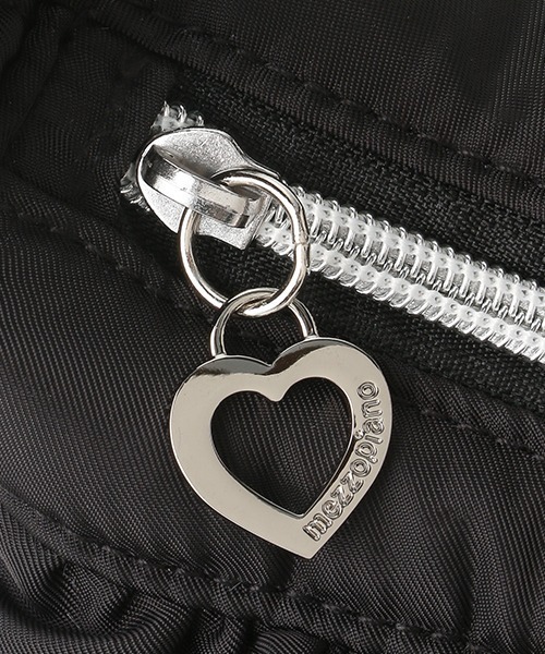 mezzo piano Junior（メゾピアノジュニア）の「フリルハーフムーンショルダー（ショルダーバッグ・キッズ・ブラック/アイボリー/ピンク・FREE）」の6枚目の写真